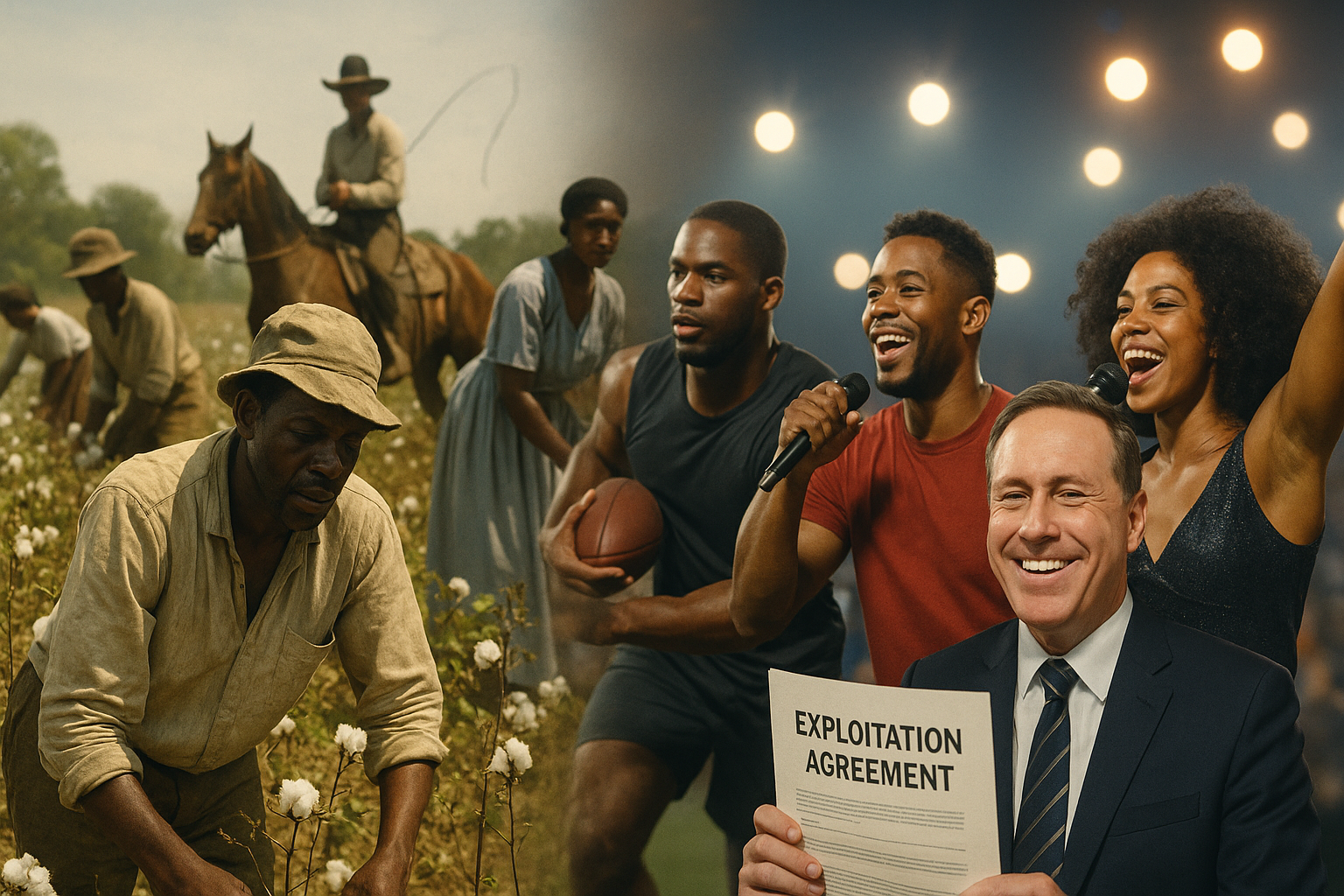 What Black people are still exploited and reduced to field activities