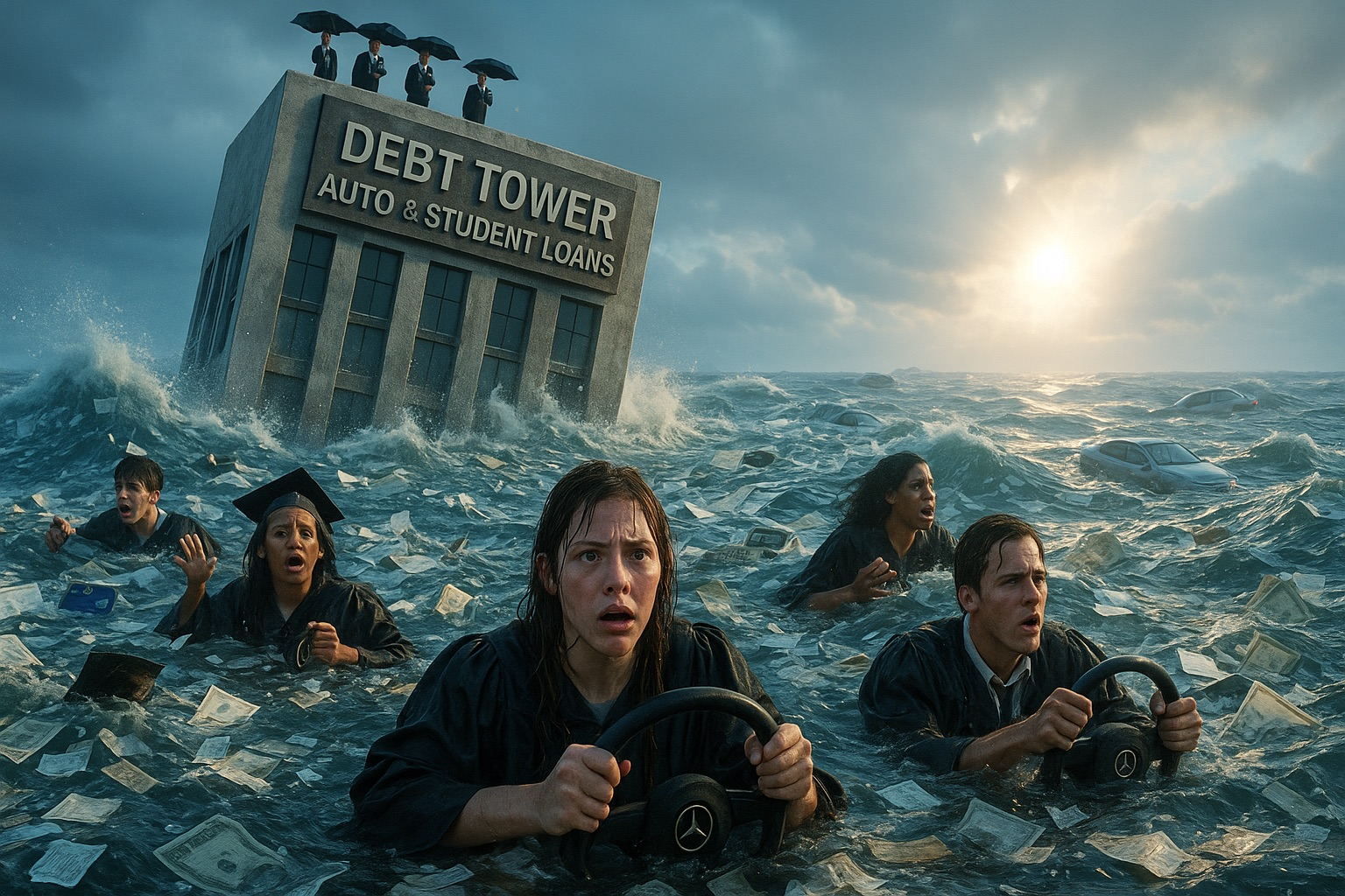 A new subprime crisis but this time it will be cause by bad student loans and car loans