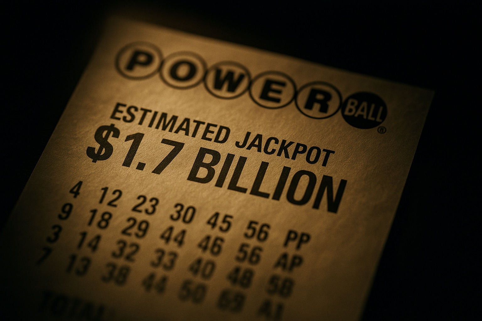 2025 lottery Powerball jackpot $1.7 billion guideline