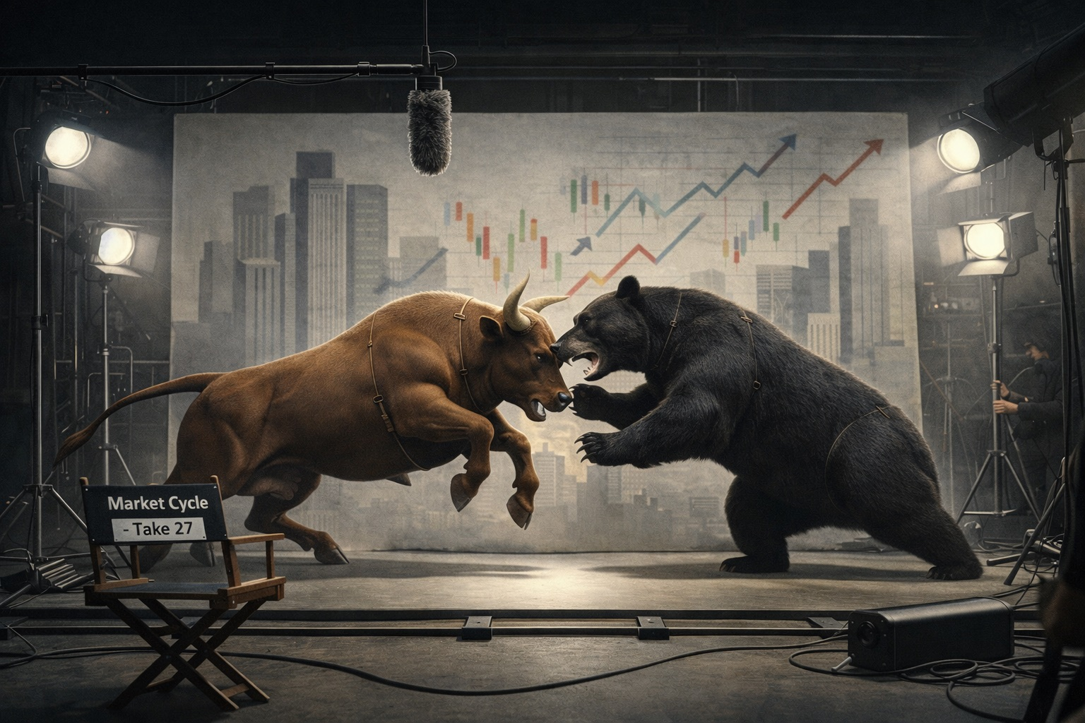 The Market Volatility are staged why Financial Institutions always win