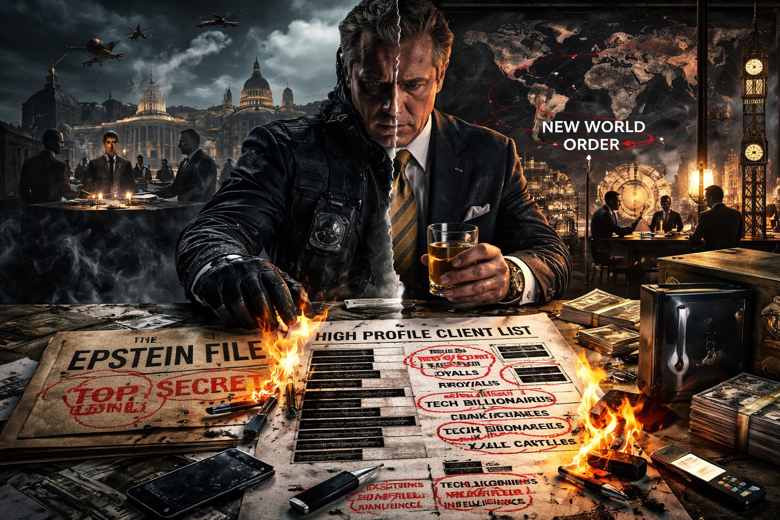 The Polichinelle post: How Epstein fake his own death, Jeffrey has too much leverage compromising information to blackmail elite