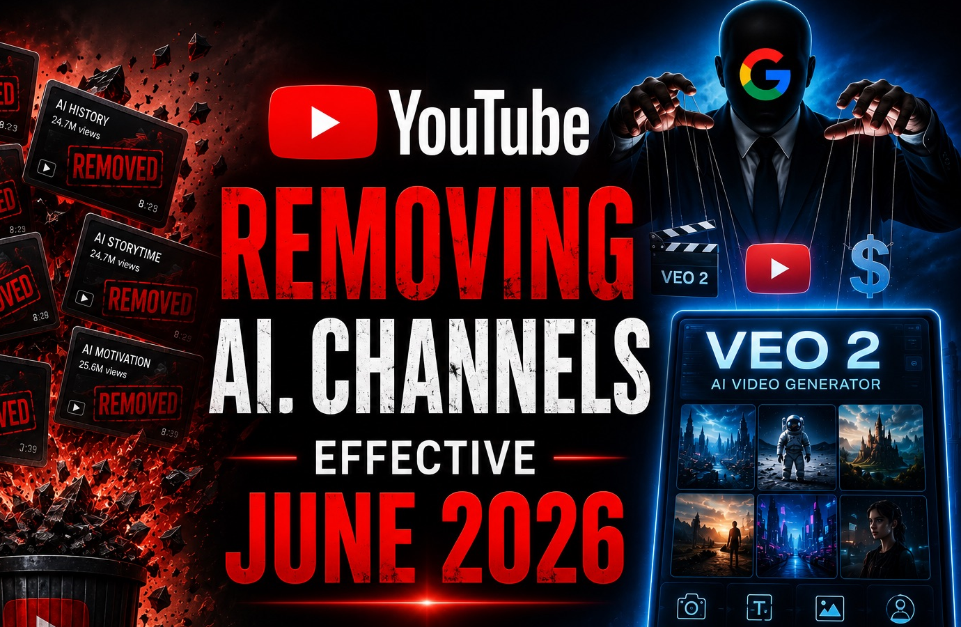 The Polichinelle Post: Is YouTube Protecting Quality or Capturing the AI Video Market?